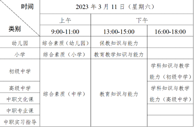 ?廣東汕尾市2023年上半年中小學教師資格考試筆試有關(guān)事項公告