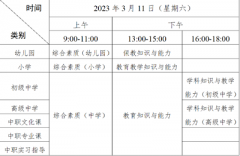 中小學教師資格資格證報名網站入口官網(報名時間及常見問題解答)